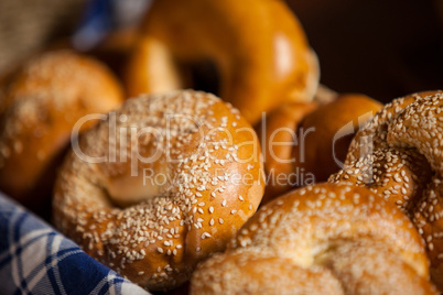 Close-up of baked sweet foods