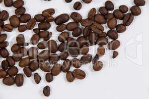 Roasted coffee beans