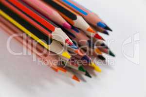 Bunch of colored pencil