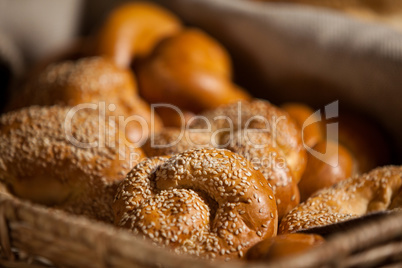 Close-up of baked sweet foods