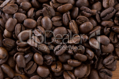 Close-up of coffee beans