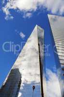 View of the World Trade Center in Lower Manhattan