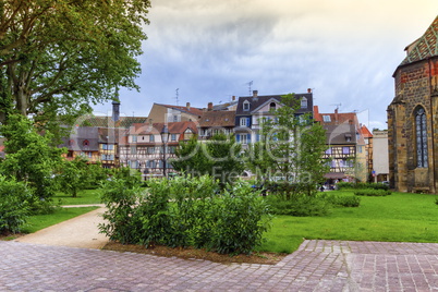 Houses in Colmar, Alsace, France