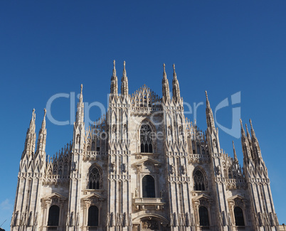 Duomo (meaning Cathedral) in Milan