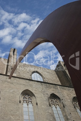 Memorial dedicated to the victims of fight for catalan rights in Barcelona. 24. 05 2006, Barcelona Catalonia of Spain