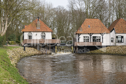 Water mill called Den Helder in Winterswijk in the Netherlands.