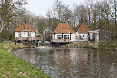 Water mill called Den Helder in Winterswijk in the Netherlands.