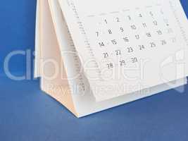 calendar page detail