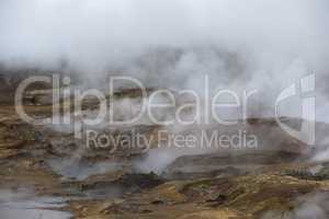 Geothermal Fields of Krafla Iceland