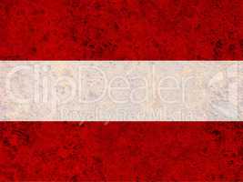 Fahne von Österreich auf Textur
