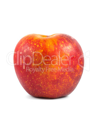 Red apple isolated on white background