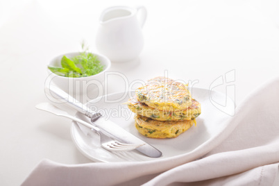 Healthy Zucchini fritters