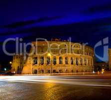 Colosseum at twilight