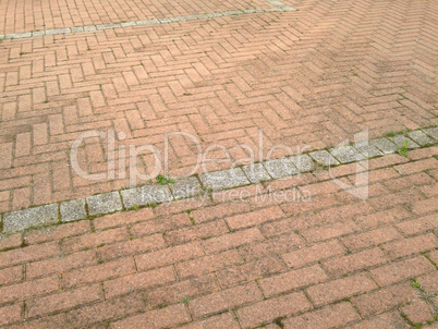 red brick floor texture background