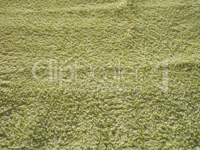 green fabric texture background