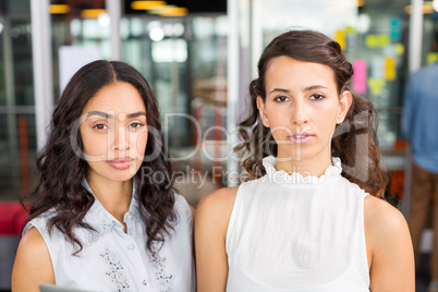 Portrait of female executives