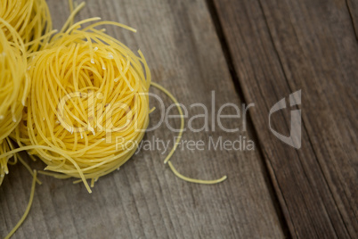 Close-up of capellini pasta