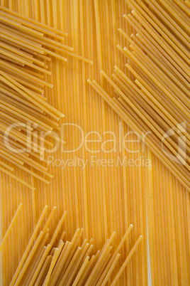Fullframe of spaghetti pasta