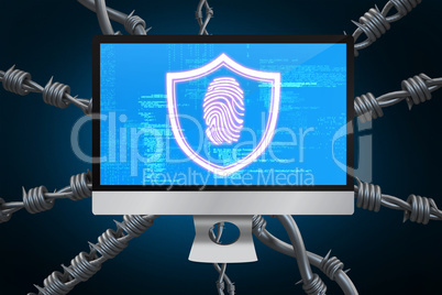 Composite image of fingerprint 3d