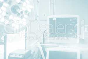 Equipment and medical devices in modern operating room