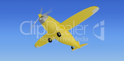 Composite image of composite image of plane icon 3d