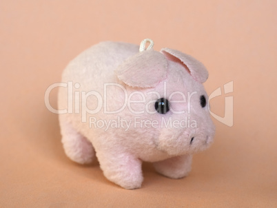 pink toy pig