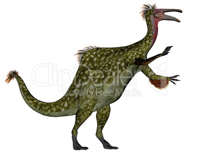 Deinocheirus dinosaur - 3D render