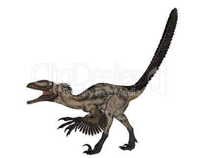 Deinocheirus dinosaur - 3D render