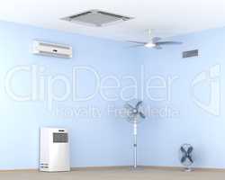 Different types of electric cooling devices