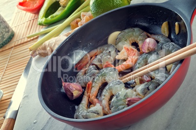 Shrimp on the Pan