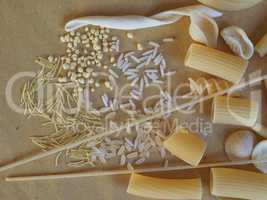 Traditional Italian pasta