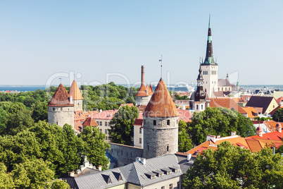 Historical old town of Tallinn