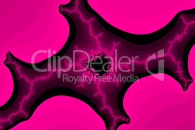 Pink fractal background