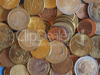 Euro coins, European Union background