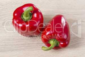 Ripe red pepper