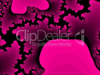 Pink fractal background