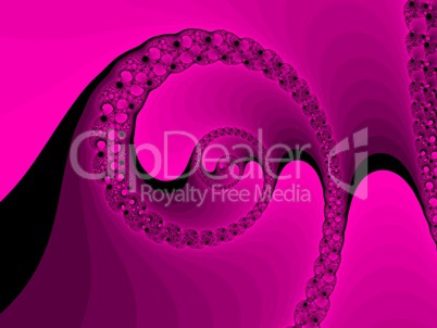 Pink fractal background