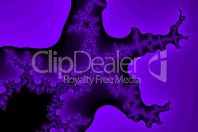Violet fractal background