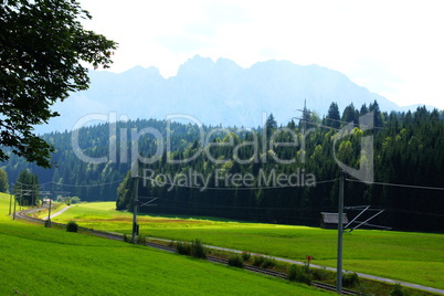 Landschaft  bei Mittenwald