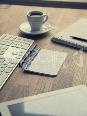 Hipster style office table