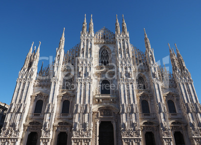 Duomo (meaning Cathedral) in Milan