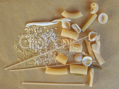 Traditional Italian pasta