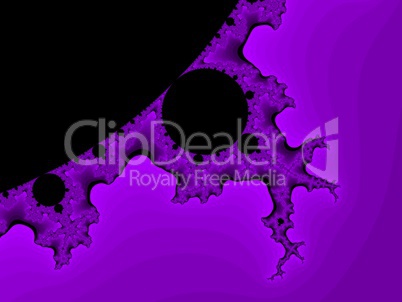 Violet fractal background