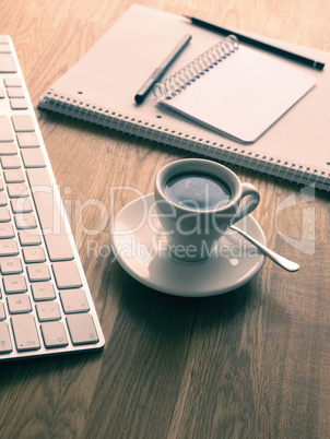 Hipster style office table