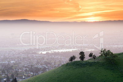 Breathtaking Silicon Valley Sunset