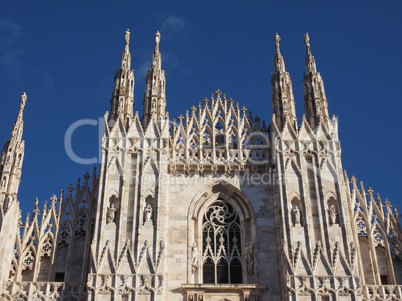 Duomo (meaning Cathedral) in Milan