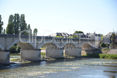 Brücke in Amboise an der Loire