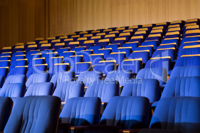 Interior of conference auditorium