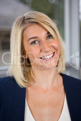 Beautiful businesswoman smiling in conference centre