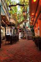 Laguna Beach courtyard